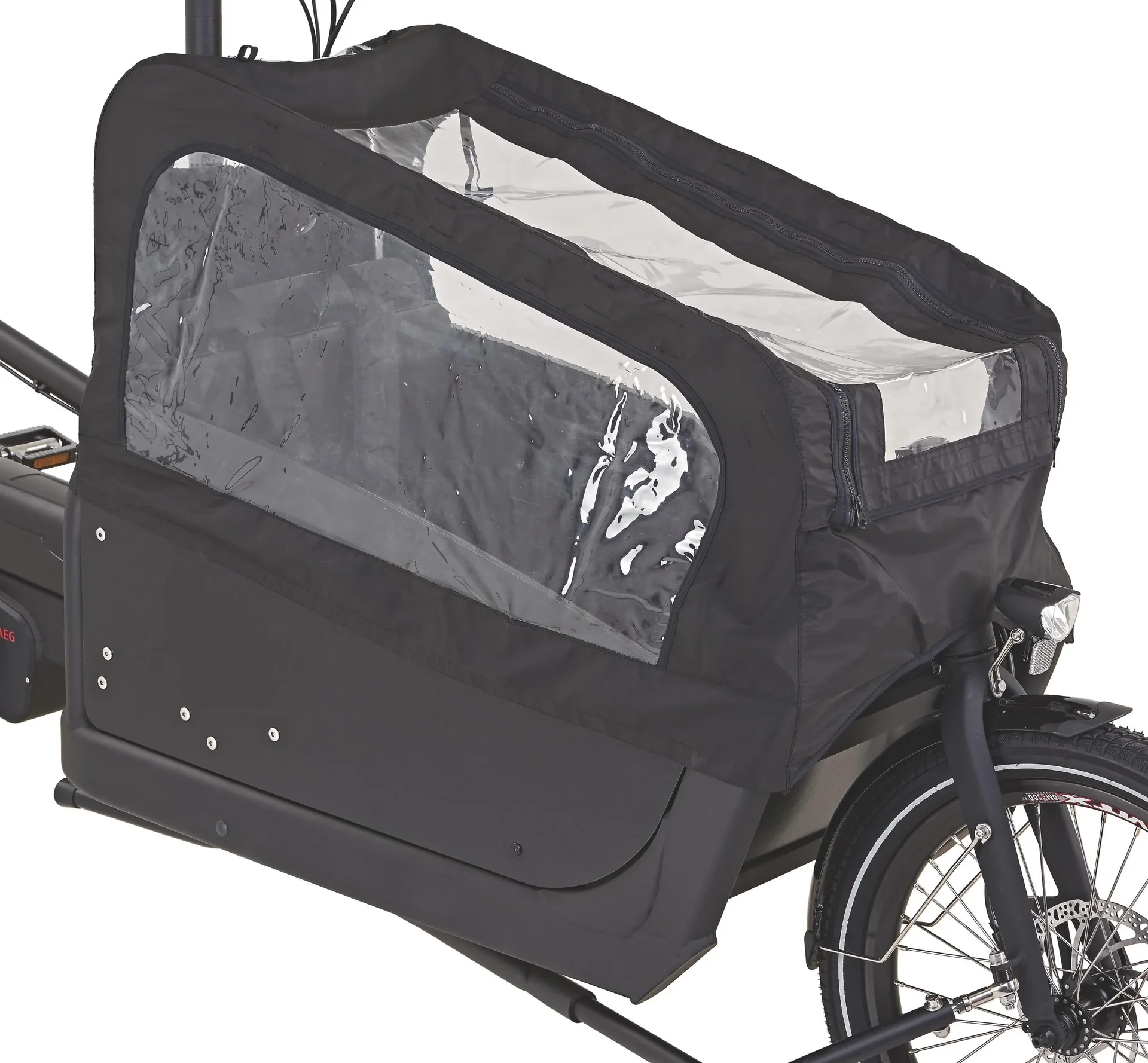 Unisex E-Bike 20"/26 Zoll, Rahmenhöhe 48 cm, 8-Gang Kettenschaltung, schwarz matt, CARGO Plus 22.ETL.10 - 1