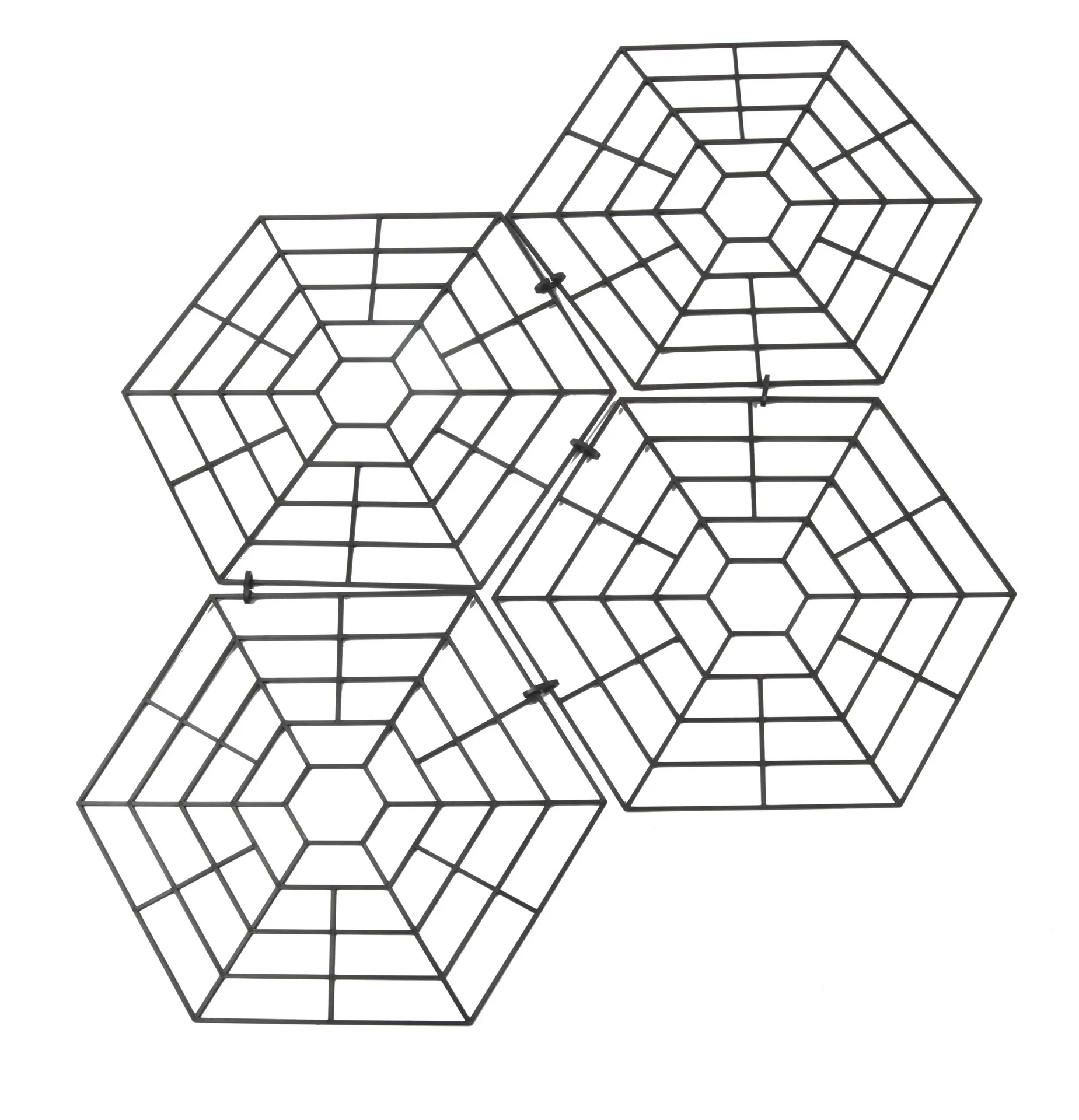 Vogelschutz-Teichgitter 20er Set - 5