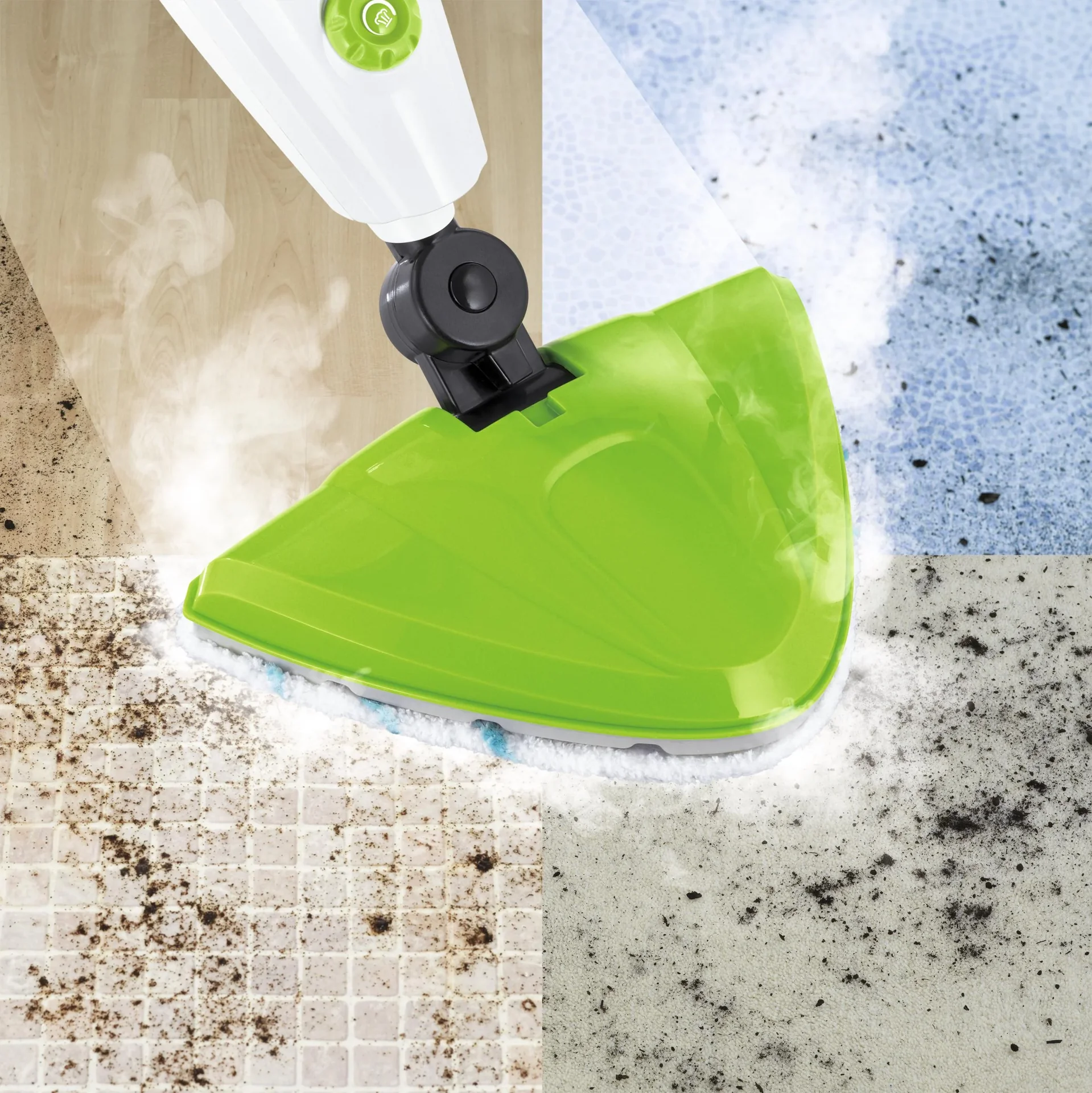 5 in1 Boden-/Handdampfreiniger, Dampfreiniger, 1500 Watt - 2