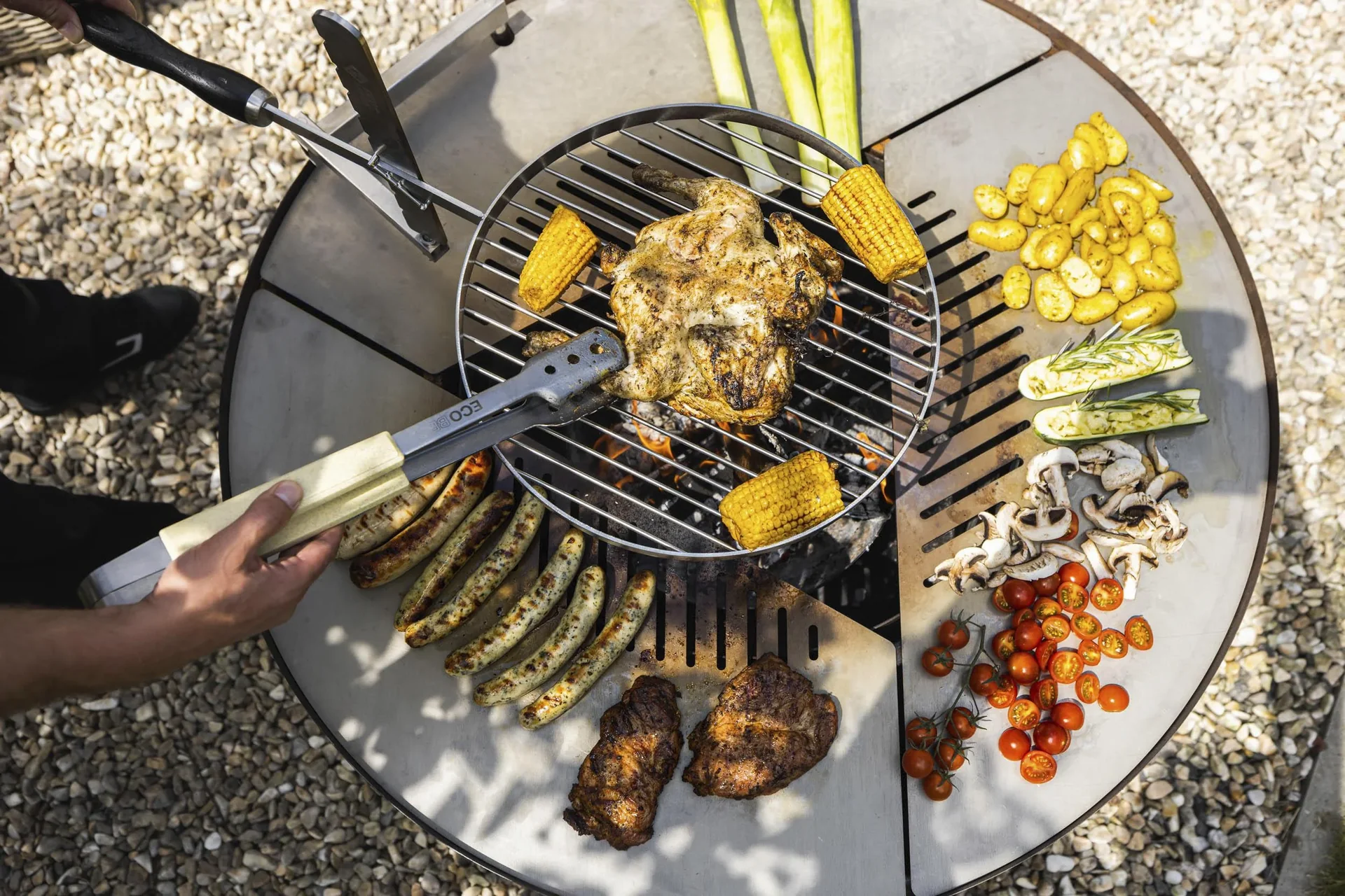 Feuerschale Tria rost, ohne Zubehör - 1