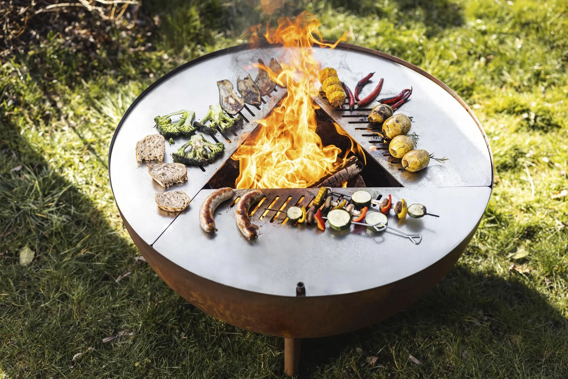 Feuerschale Tria rost, ohne Zubehör - 6