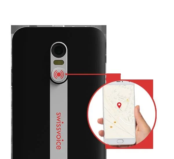 Smartphone mit SOS Taste und 3 Bildschnellwahl-Button - 2