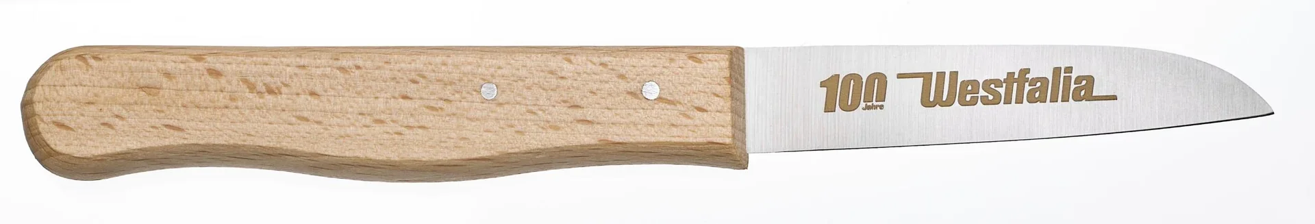 Gemüsemesser, 8 cm, mit Buchenholzgriff - 2