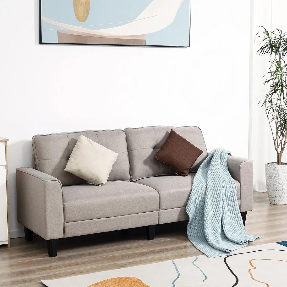 2-Sitzer Sofa 202 cm x 72 cm x 91 cm - 1