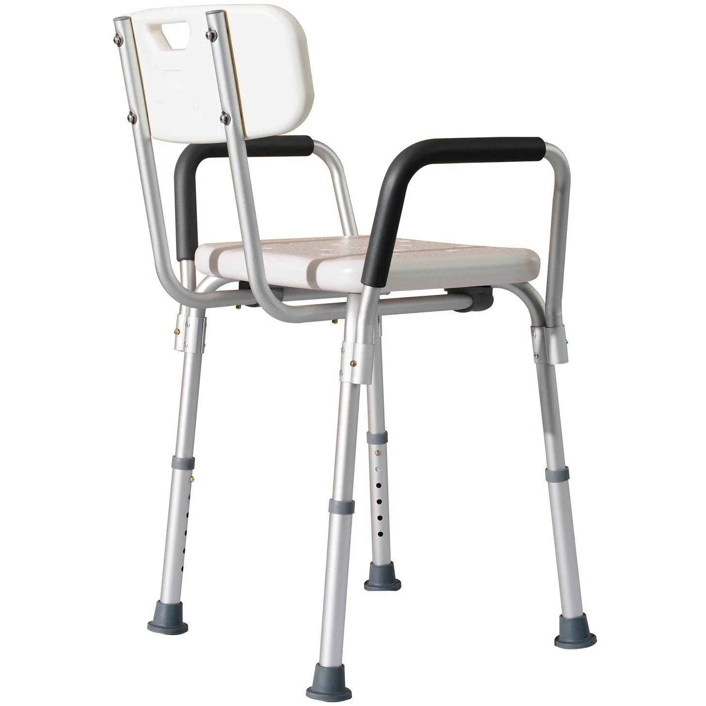 Duschhocker mit Lehne höhenverstellbar - 2