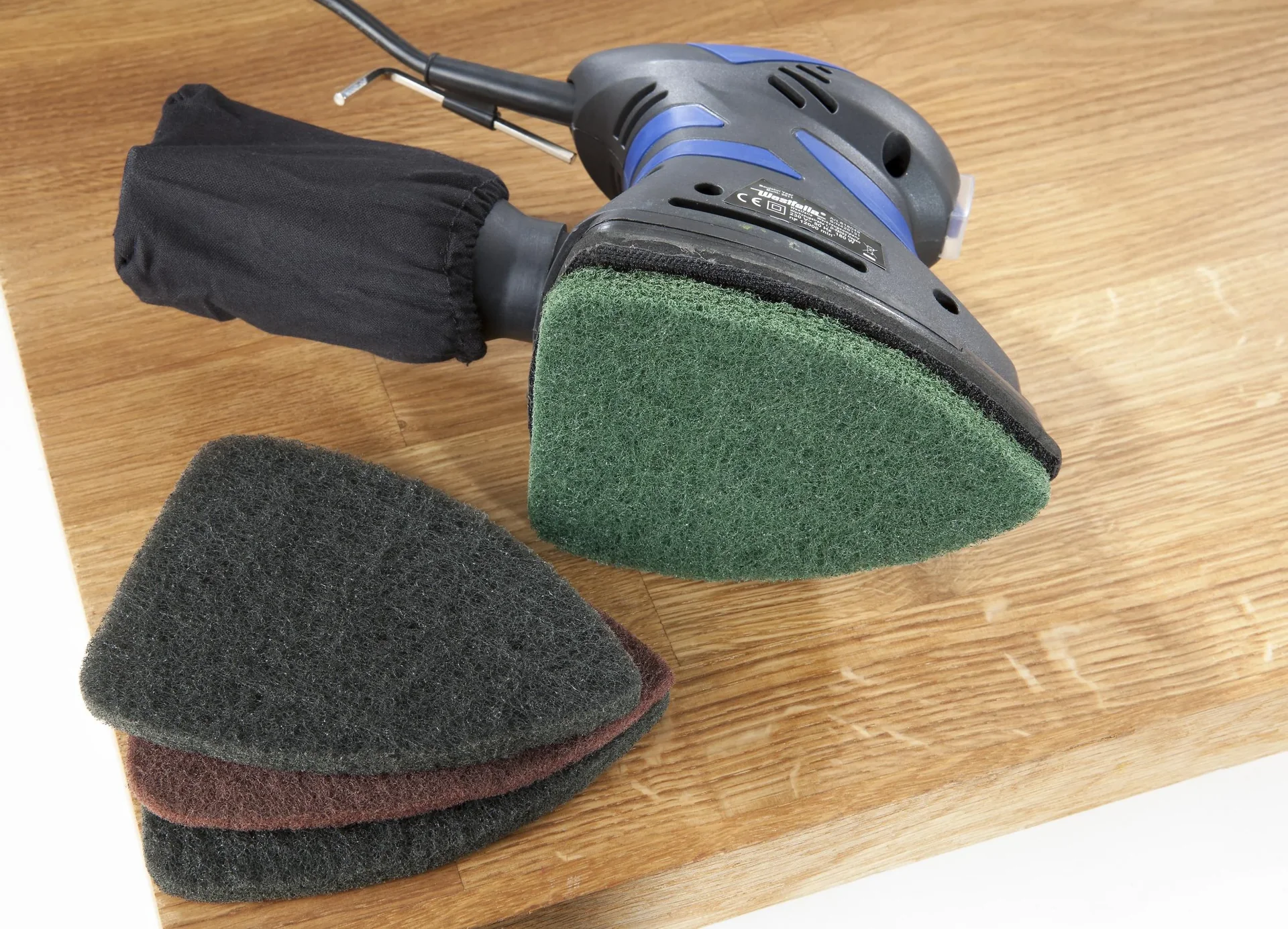 Schleifvlies - Pads Set 9 tlg. - 0