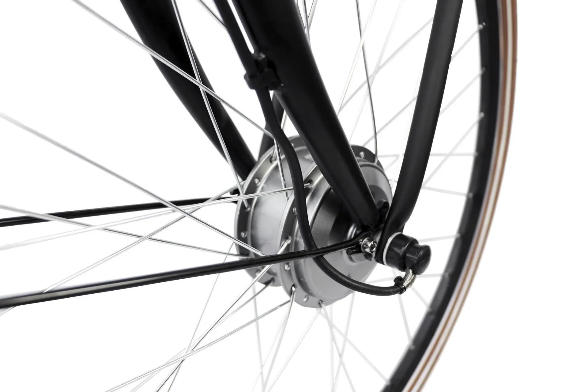 Damen City E-Bike, 28 Zoll, Rahmenhöhe 50 cm, 7-Gang Nabenschaltung, schwarz, Rosendaal 3 Lady, 13Ah - 9