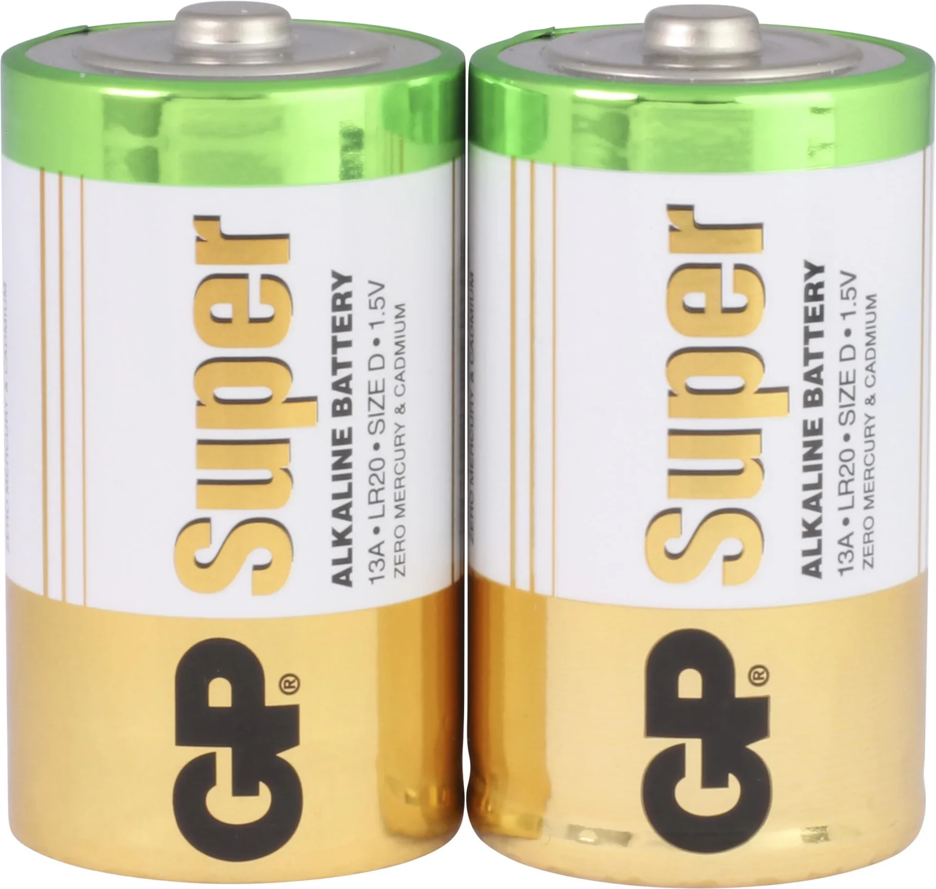 SUPER Mono D Alkaline Batterien - 2 Stück - 4