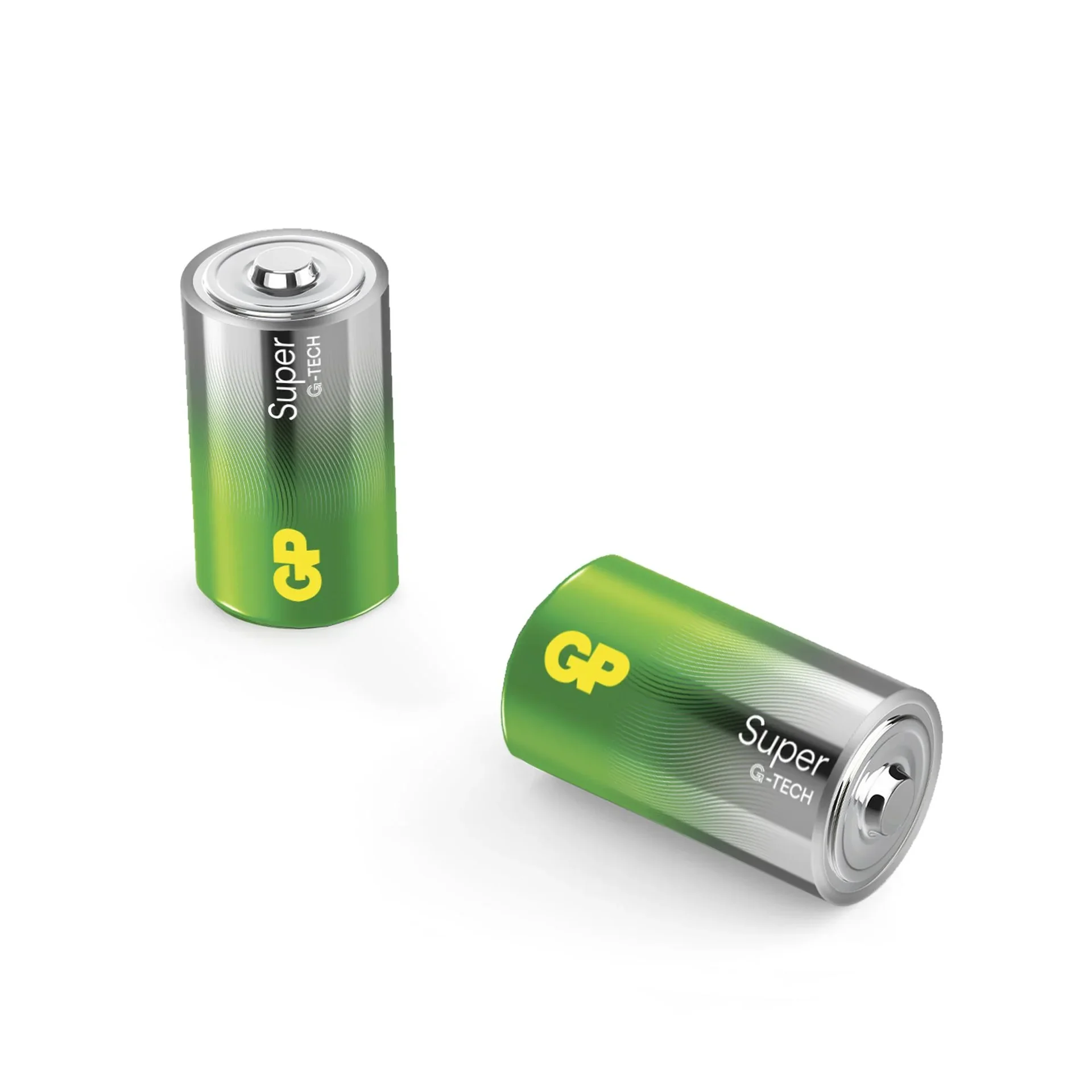 SUPER Mono D Alkaline Batterien - 2 Stück - 5