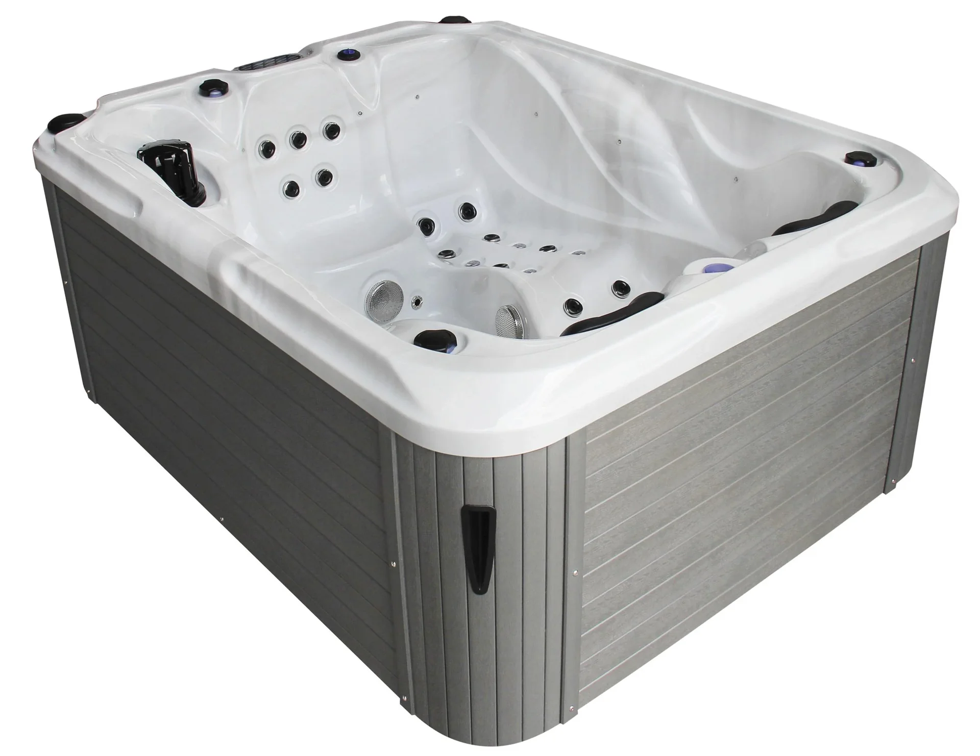 Whirlpool - Lanai weiss mit Wasserfall - 0