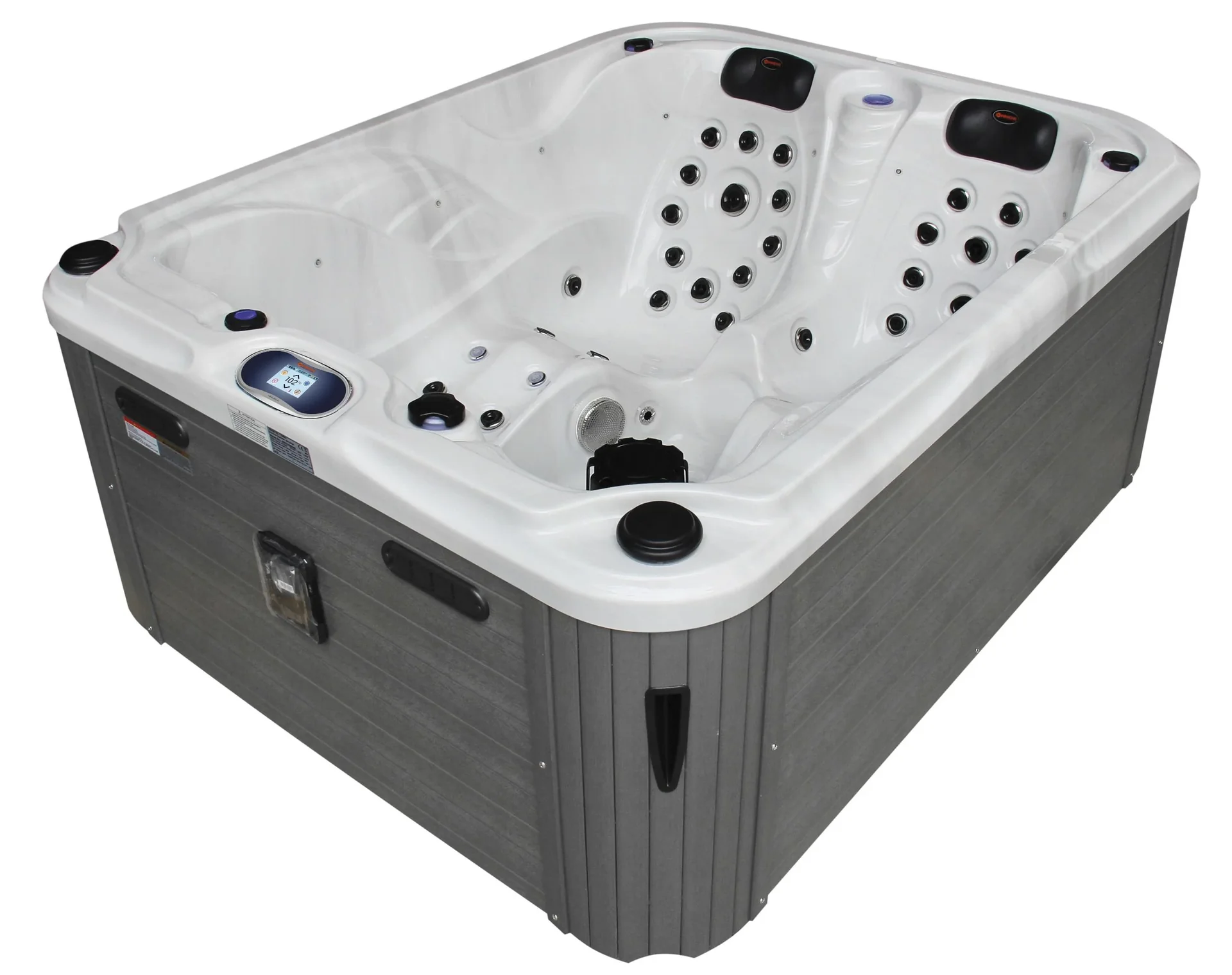 Whirlpool - Lanai weiss mit Wasserfall - 3