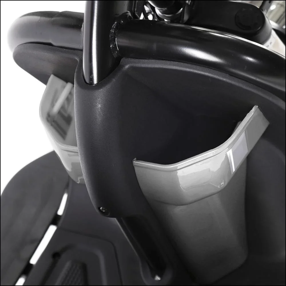 3-Rad E-Mobil Bari 6 km/h: 48V/20Ah Blei-Gel, blau - 9