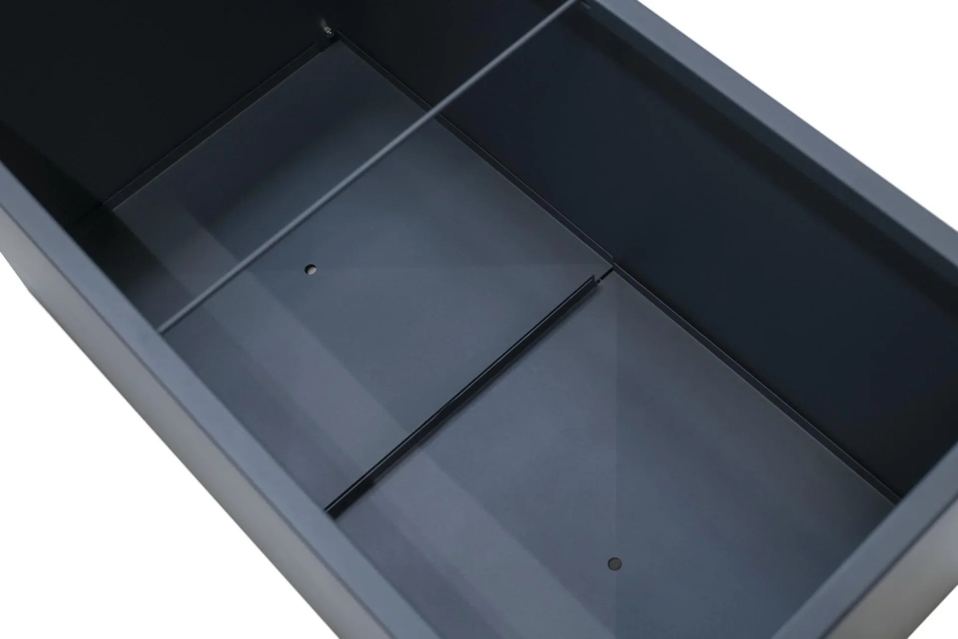 Metall Hochbeet Pflanzkasten 150x50x50 cm Anthrazit - 6