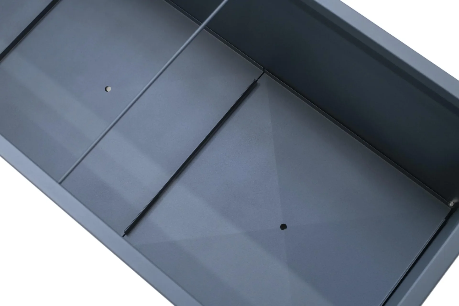 Metall Hochbeet Pflanzkasten 150x50x50 cm Anthrazit - 8