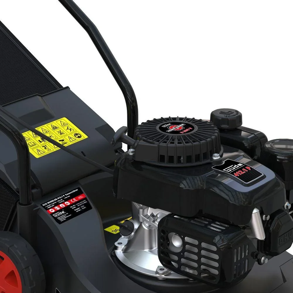 NL ECO WHEELER 412.1 P Rasenmäher - 4-Takt Benzinmotor - 40L Sack - 900m² - 1