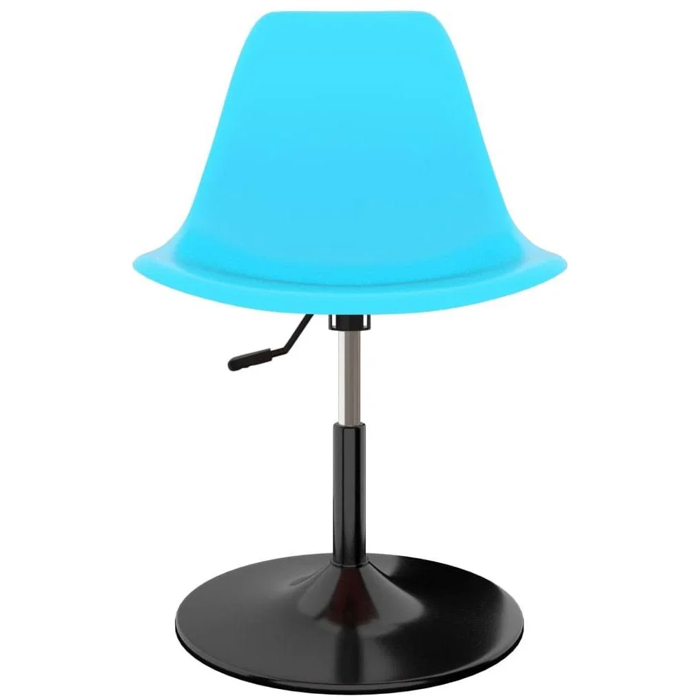 Esszimmerstühle drehbar 2tlg. PP blau - 3