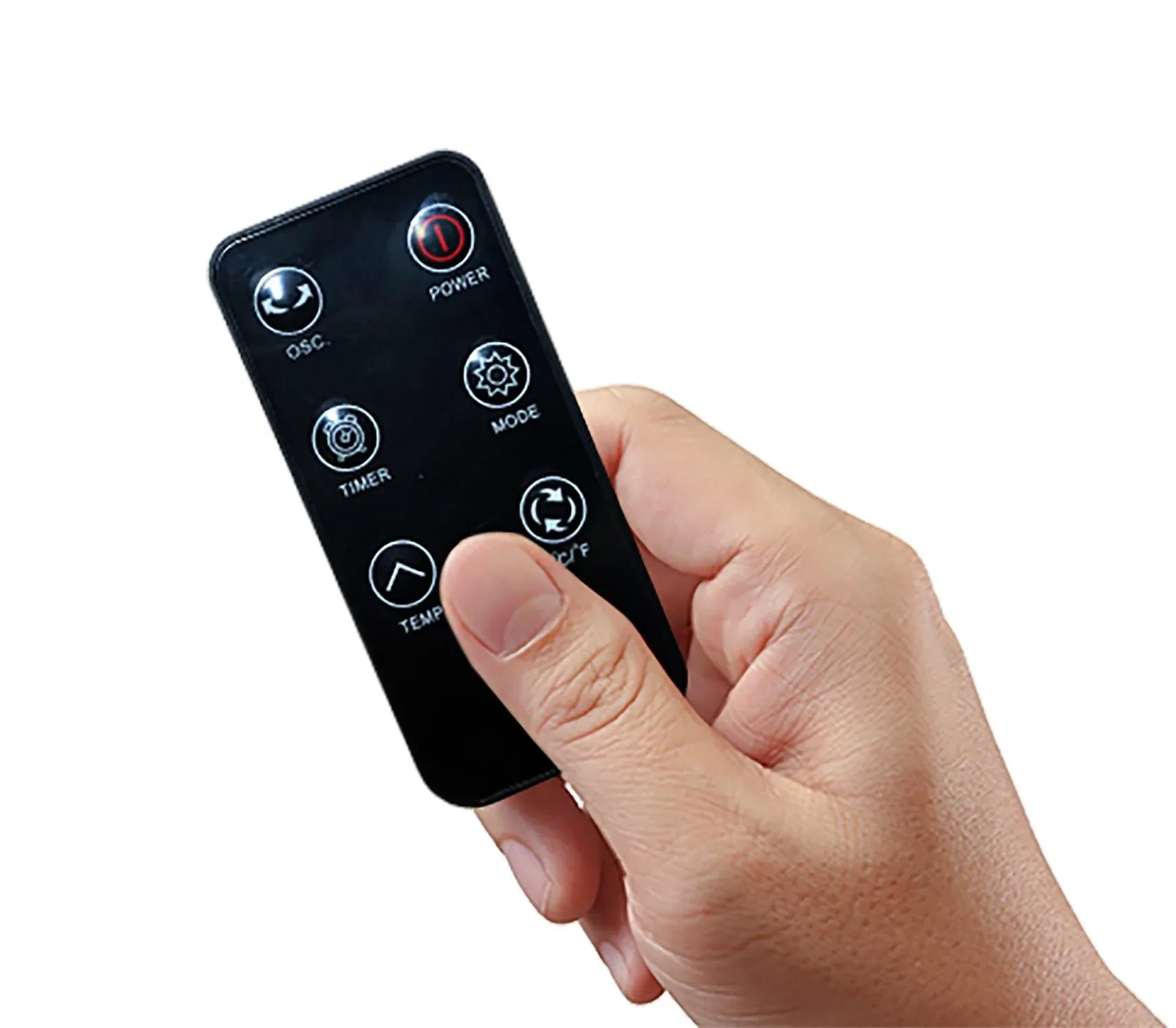 Keramikheizlüfter - Mersin mit Fernbedienung - 0