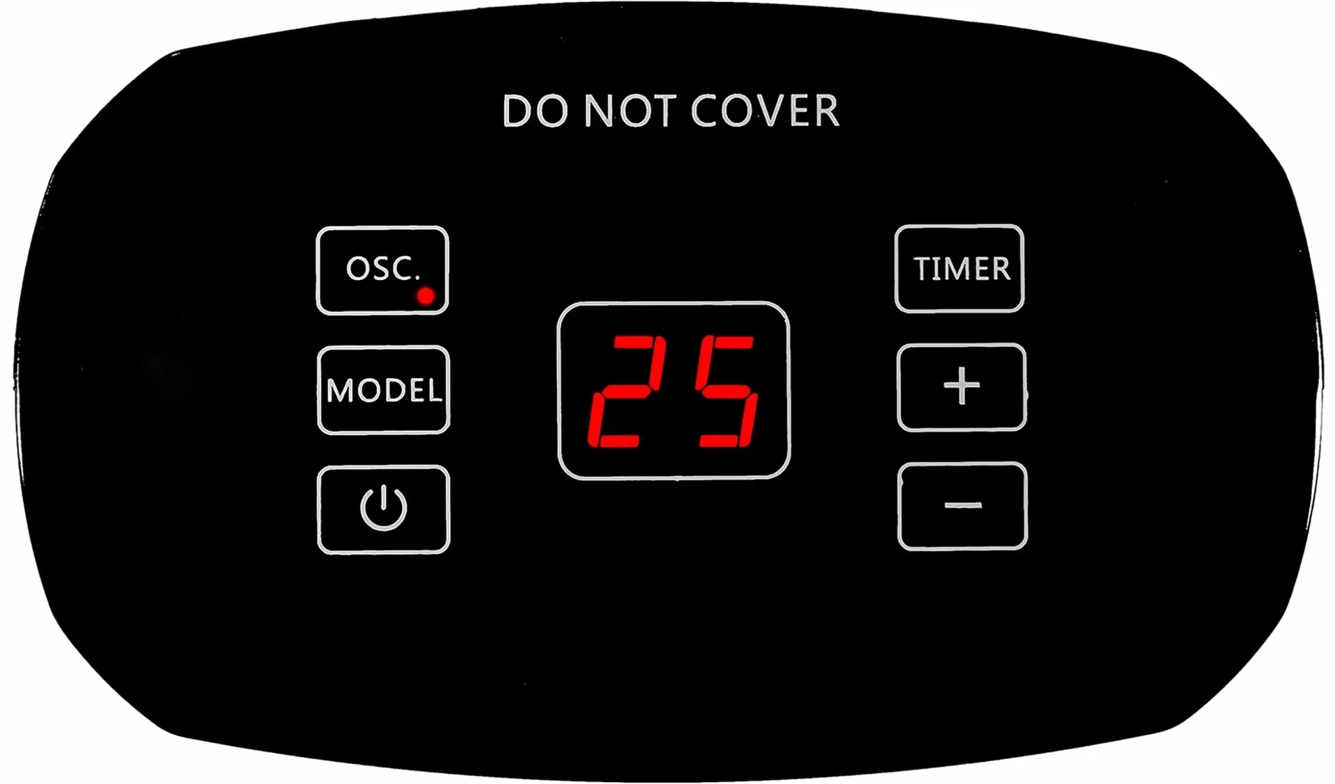 Keramikheizlüfter - Mersin mit Fernbedienung - 1