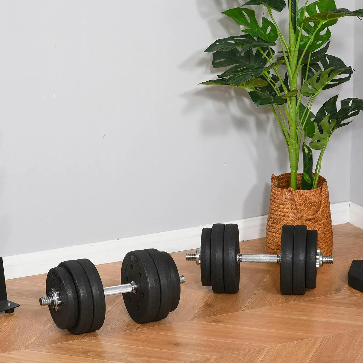 Kurzhantel Set 30 kg schwarz - 2