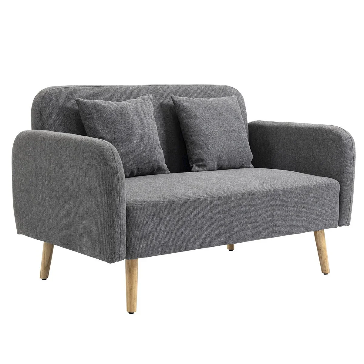 2-Sitzer Doppelsofa 130 cm x 70 cm x 80 cm - 1