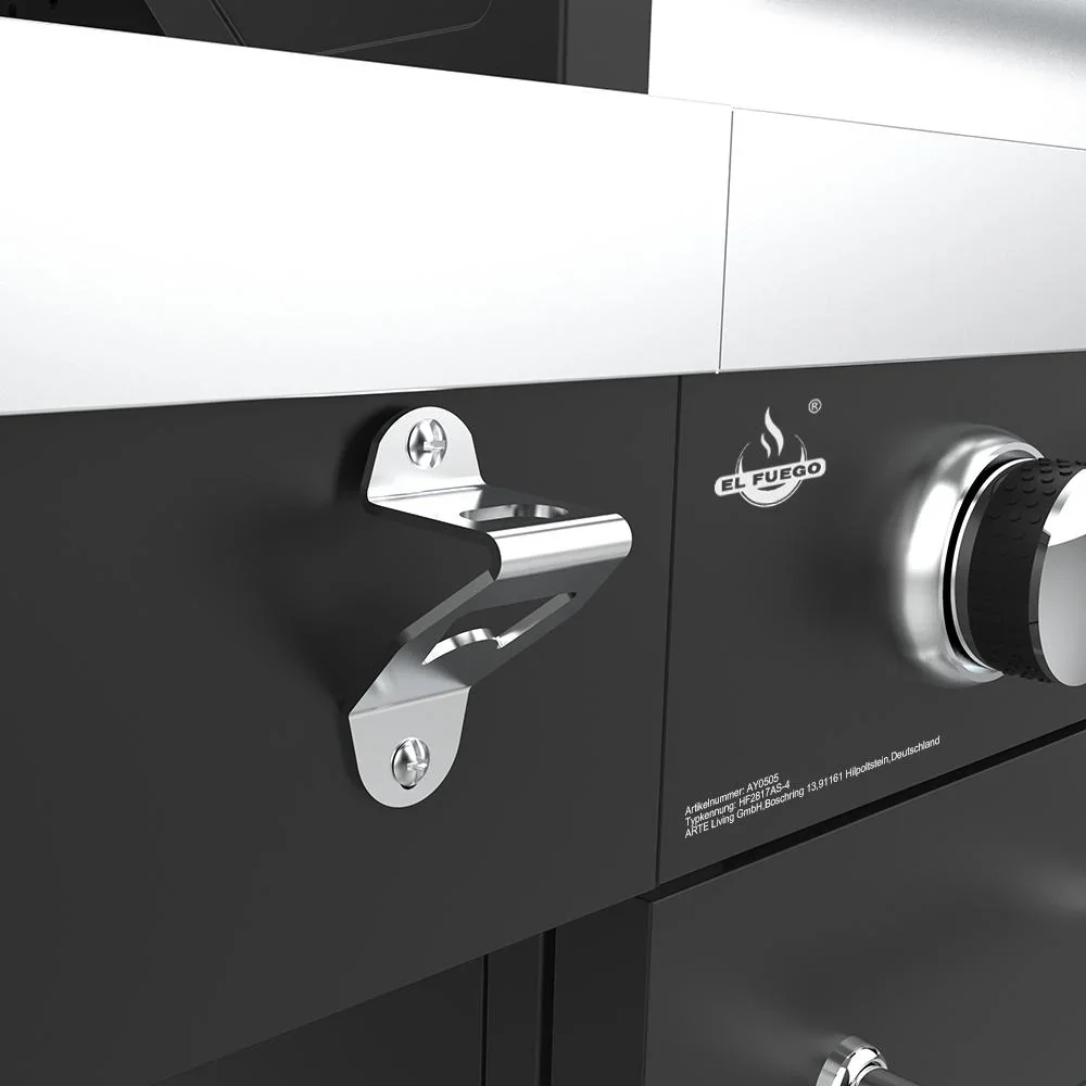 Gasgrill "Kingston" mit Infrarot-Seitenbrenner, inklusive Abdeckhaube - 7