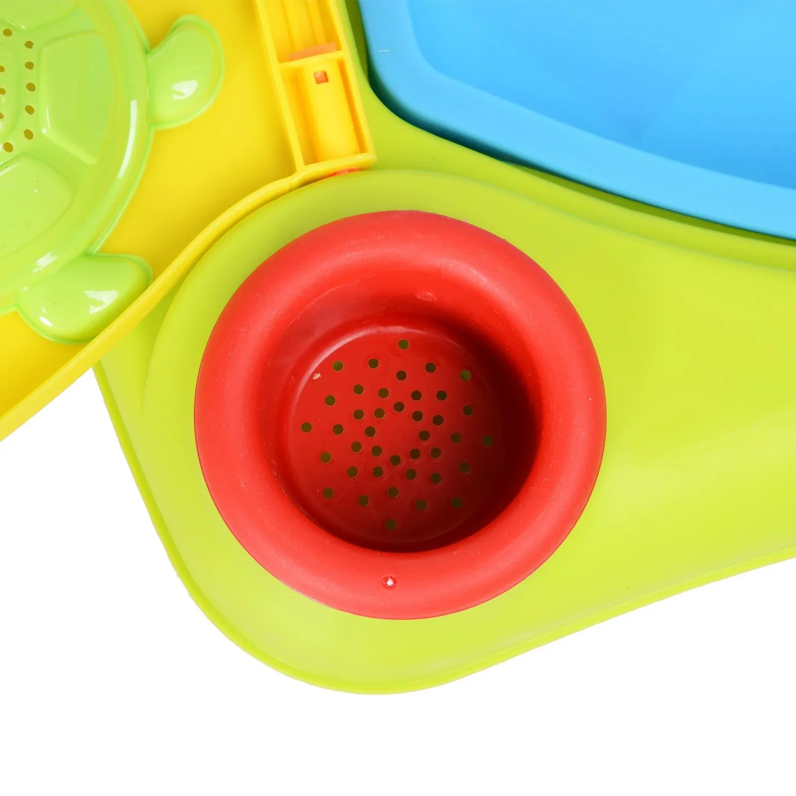 Kinder Sandkastentisch mit 16-tlg, Zubehör - 1