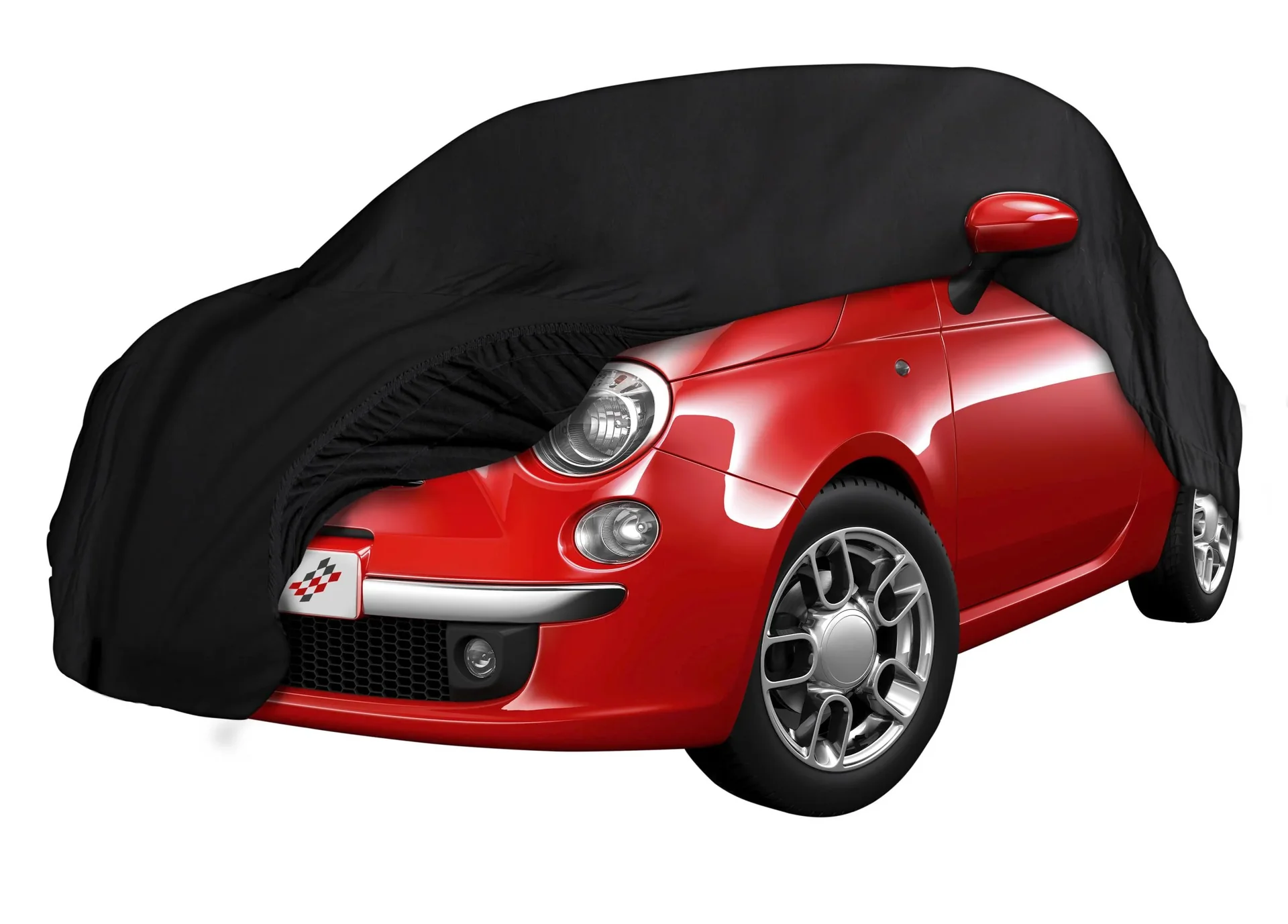 Autoabdeckplane indoor soft - Größe 1 - 401 x 400 x 130 cm - PES - Elasthan - 2