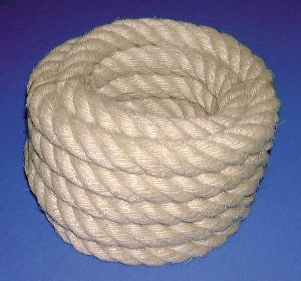 Handlaufseil, 6 m x 30 mm, natur/ hanf - 0