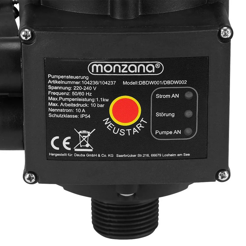 Wasserpumpe Druckschalter MIT Kabel 10Bar - 3