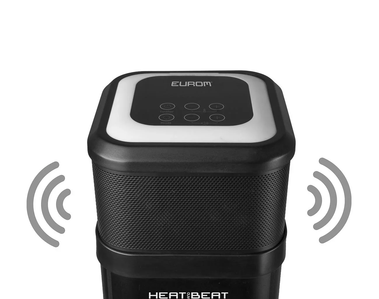 Terrassenheizer Heat and Beat Tower, stehend mit integriertem Lautsprecher - 6