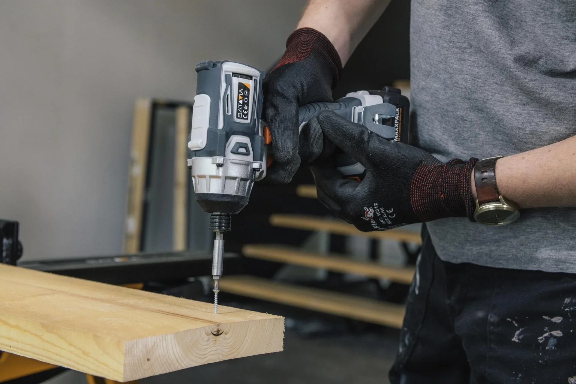 Maxxpack 18V Akku-Schlagschrauber Brushless (ohne Akku und Ladegerät) - 2