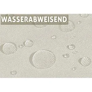 Sonnenschirm mit Drehmechanismus beige Ø300cm mit UV-Schutz 40+ - 2