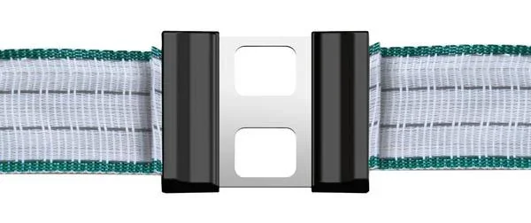 Bandverbinder "LitzClip", 40 mm, Edelstahl, 5 Stück - 0