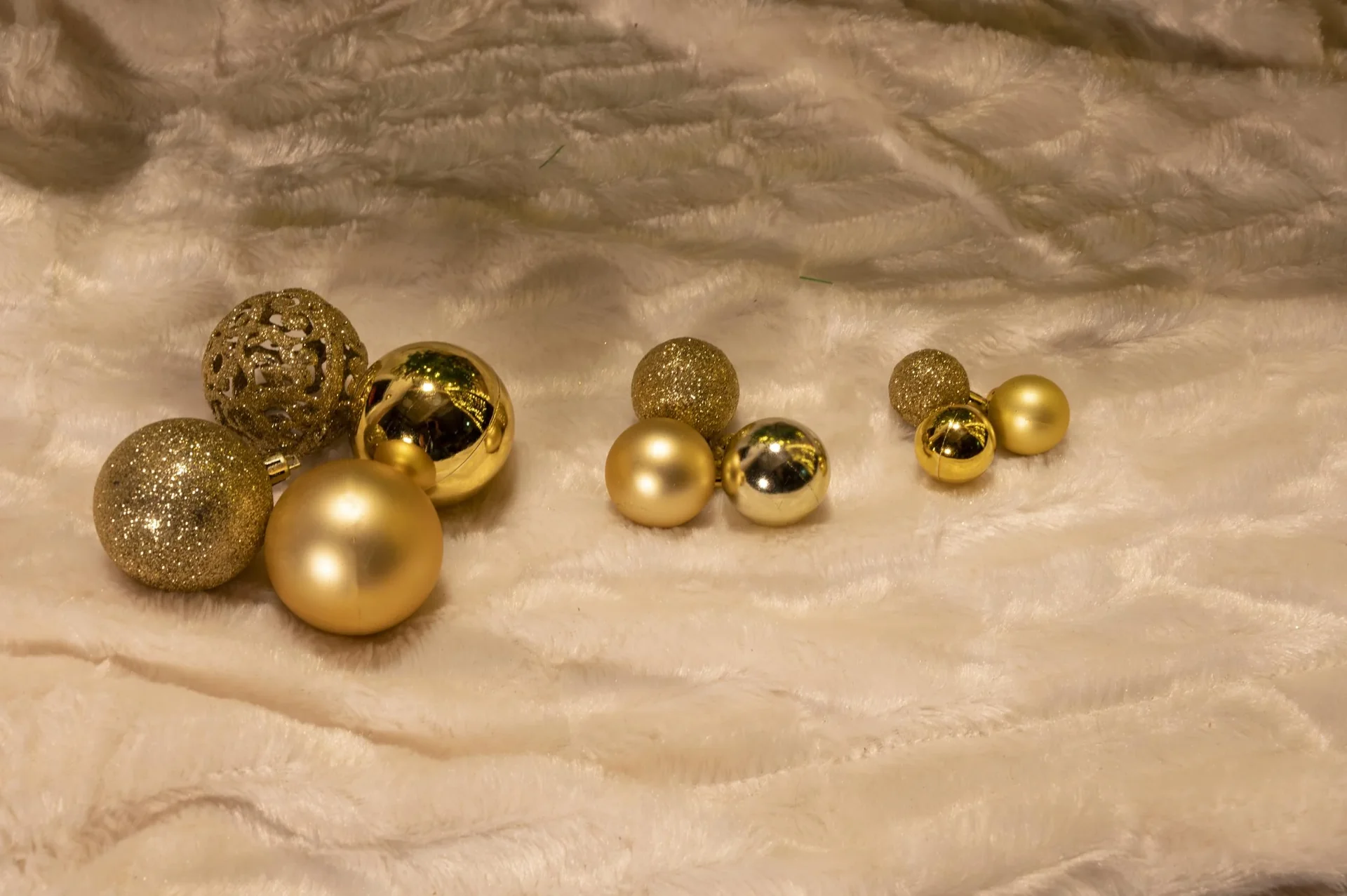 Weihnachtskugeln, gold, 100 Stück - 2