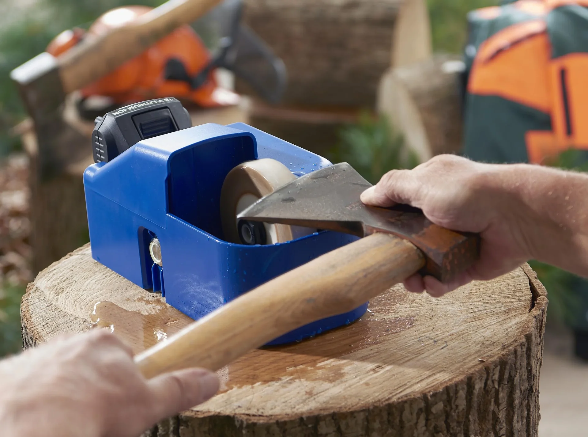 Akku Nass-Schleifer 18 Volt Li-Ion ANS18 (ohne Akku und Ladegerät) - 0