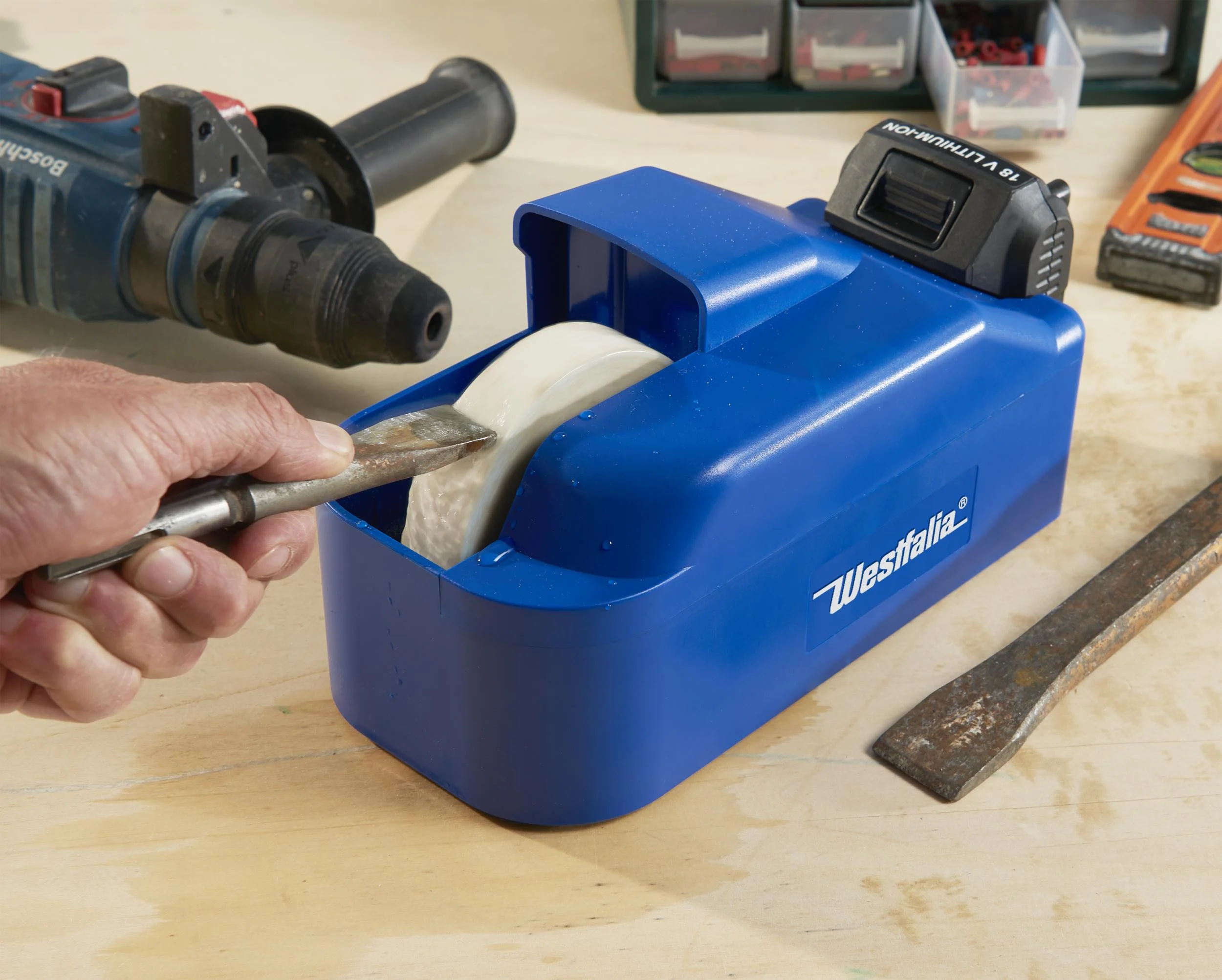 Akku Nass-Schleifer 18 Volt Li-Ion ANS18 (ohne Akku und Ladegerät) - 1