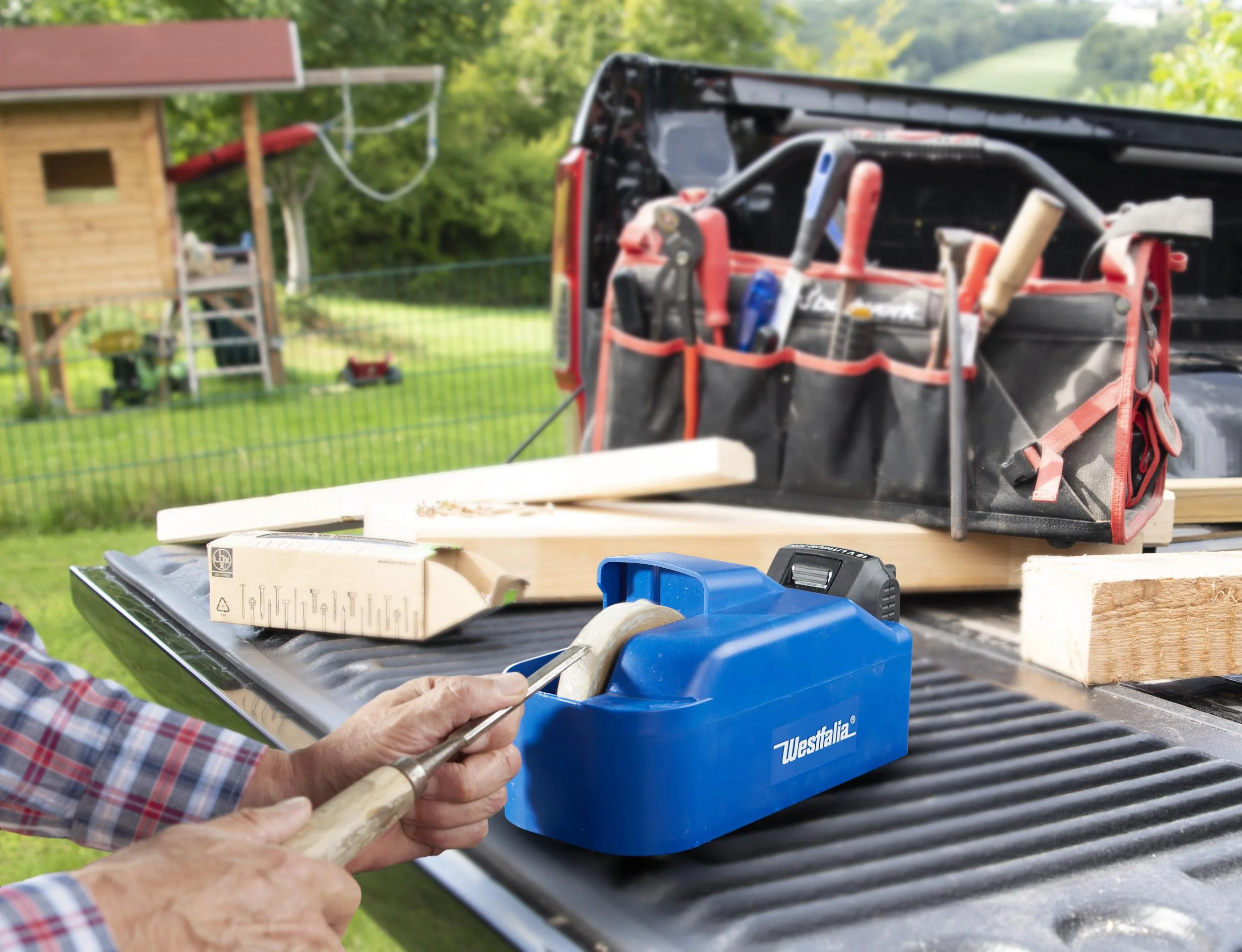 Akku Nass-Schleifer 18 Volt Li-Ion ANS18 (ohne Akku und Ladegerät) - 5