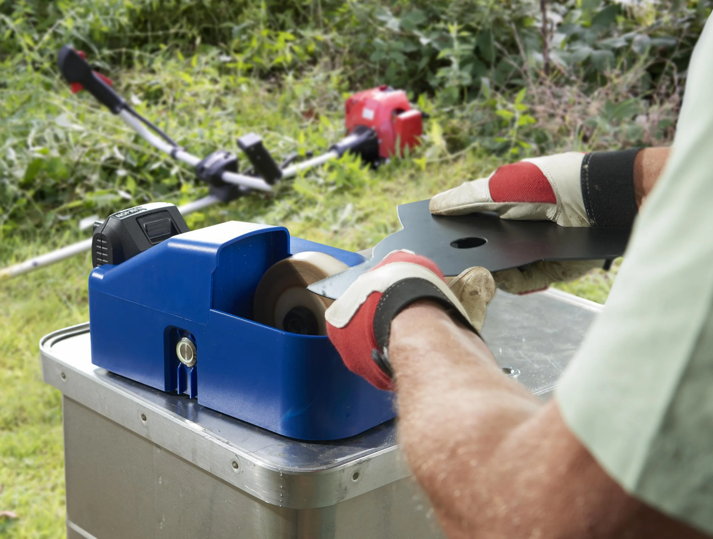 Akku Nass-Schleifer 18 Volt Li-Ion ANS18 (ohne Akku und Ladegerät) - 7