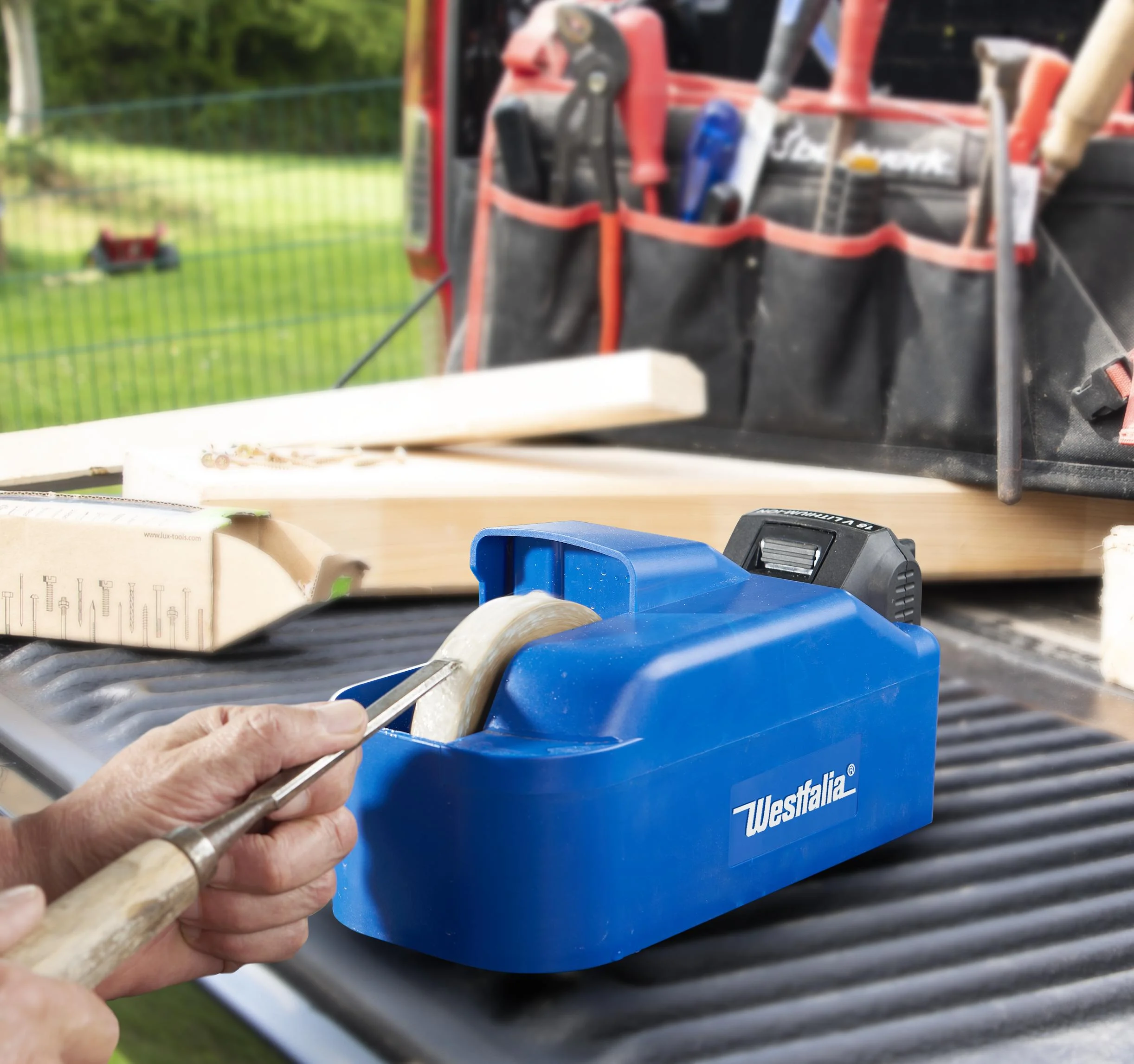 Akku Nass-Schleifer 18 Volt Li-Ion ANS18 (ohne Akku und Ladegerät) - 10