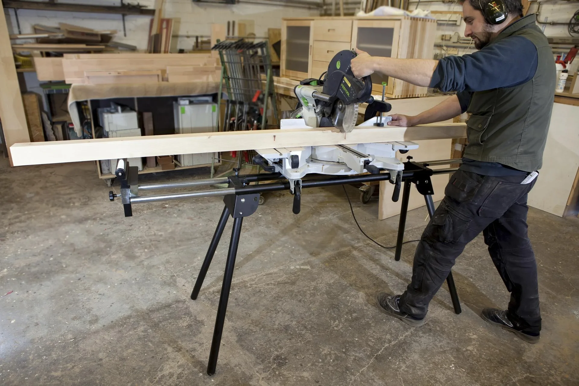 Universal - Maschinenuntergestell für Kapp- und Gehrungssägen - 2