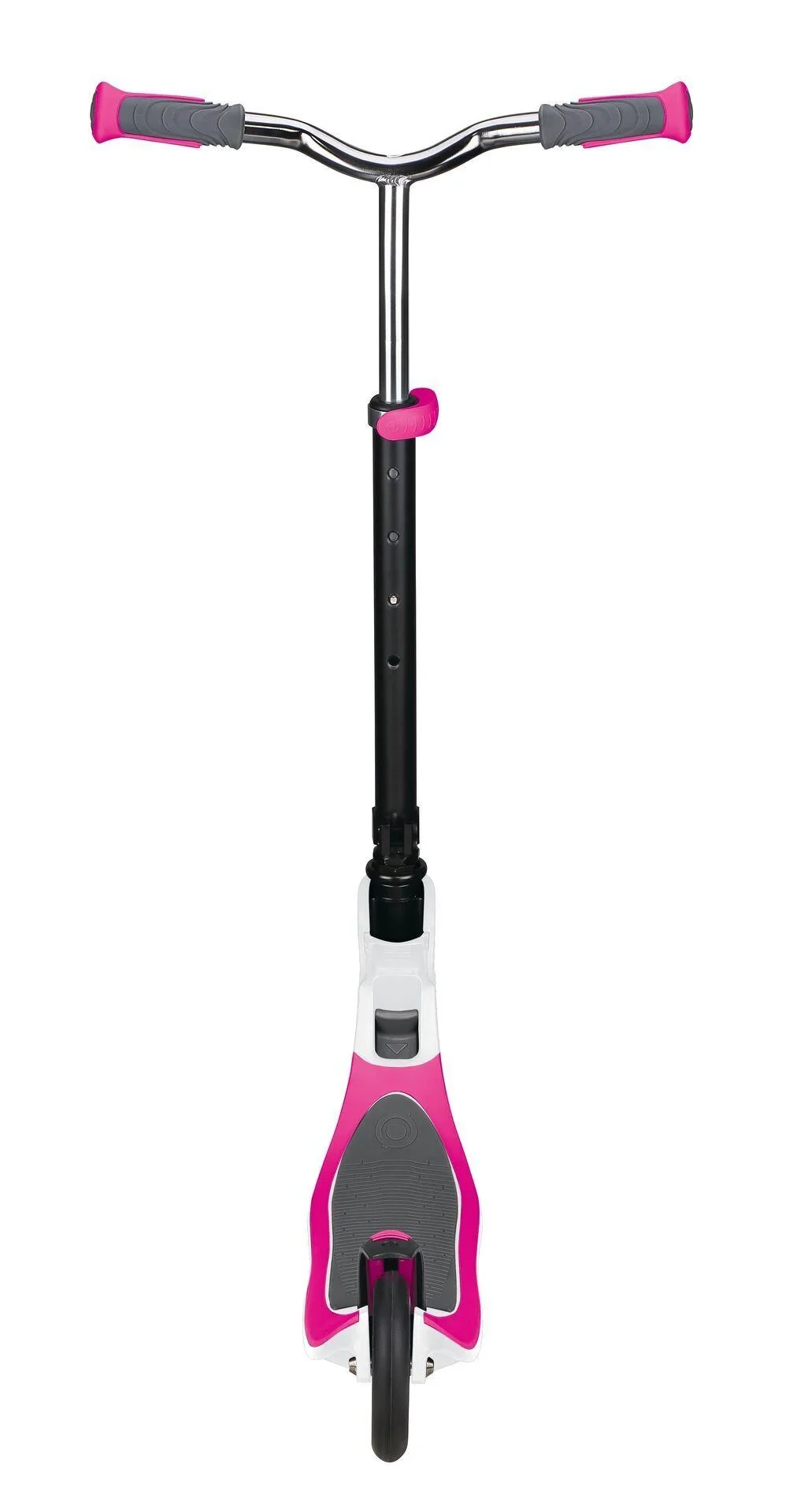 FLOW FOLDABLE 125   Tretroller, 125 mm, ABEC 5, höhenverstellbar, Klappmechanismus, weiß-neon pink - 9