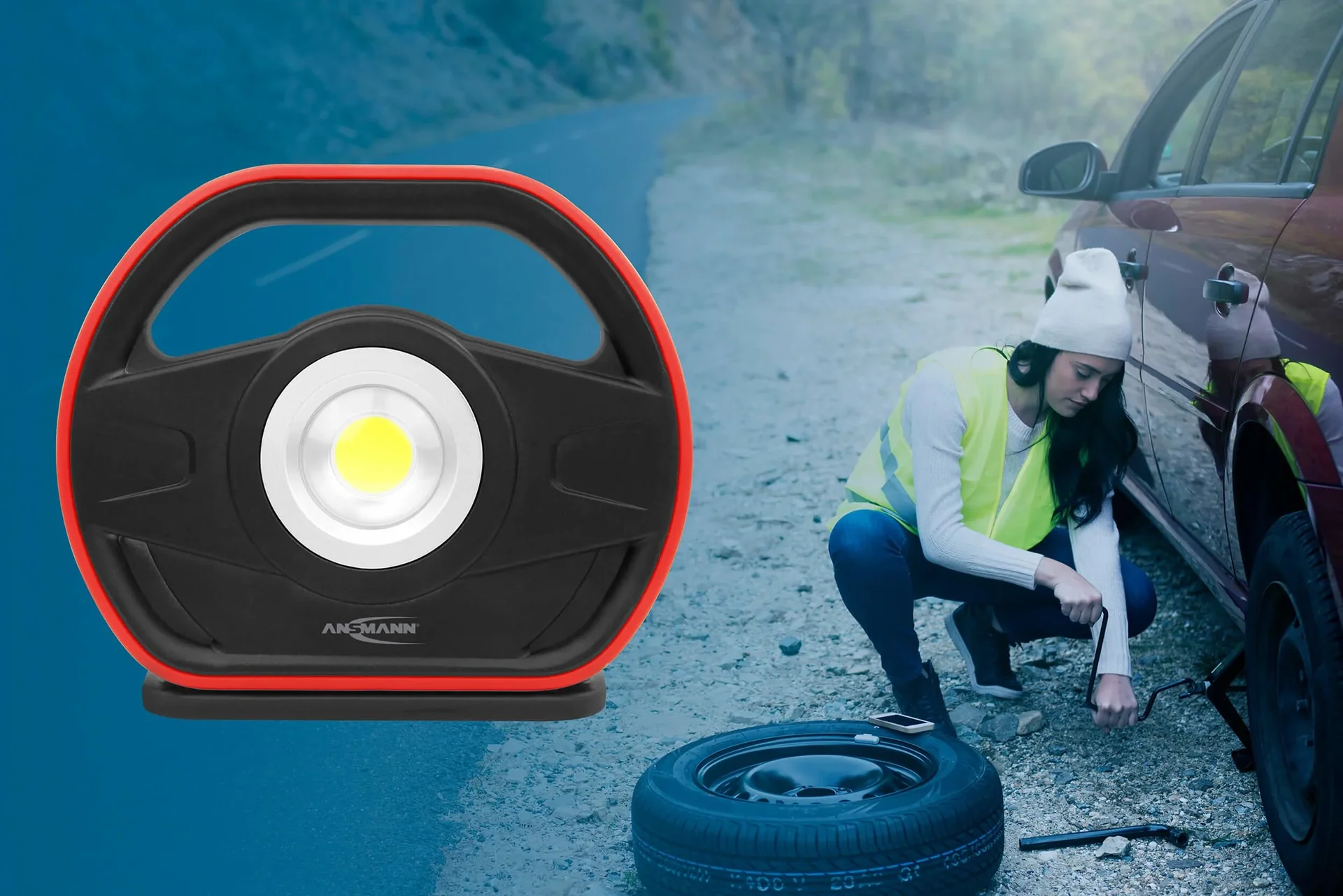 Akku- Arbeitsstrahler FL3200R - 3