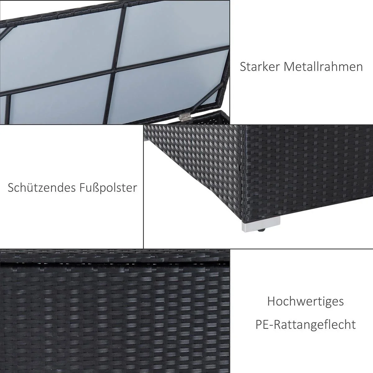 Kaninchenstall mit Schräge Holz Grün + Natur - 4