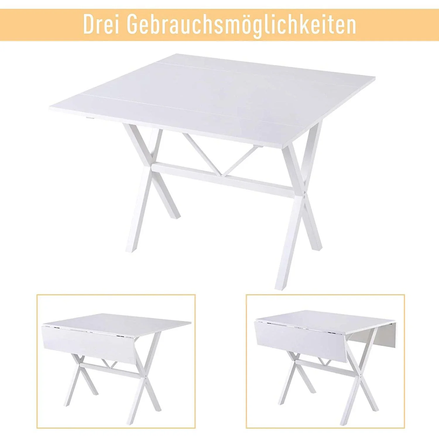 Klapptisch als Esstisch - 0