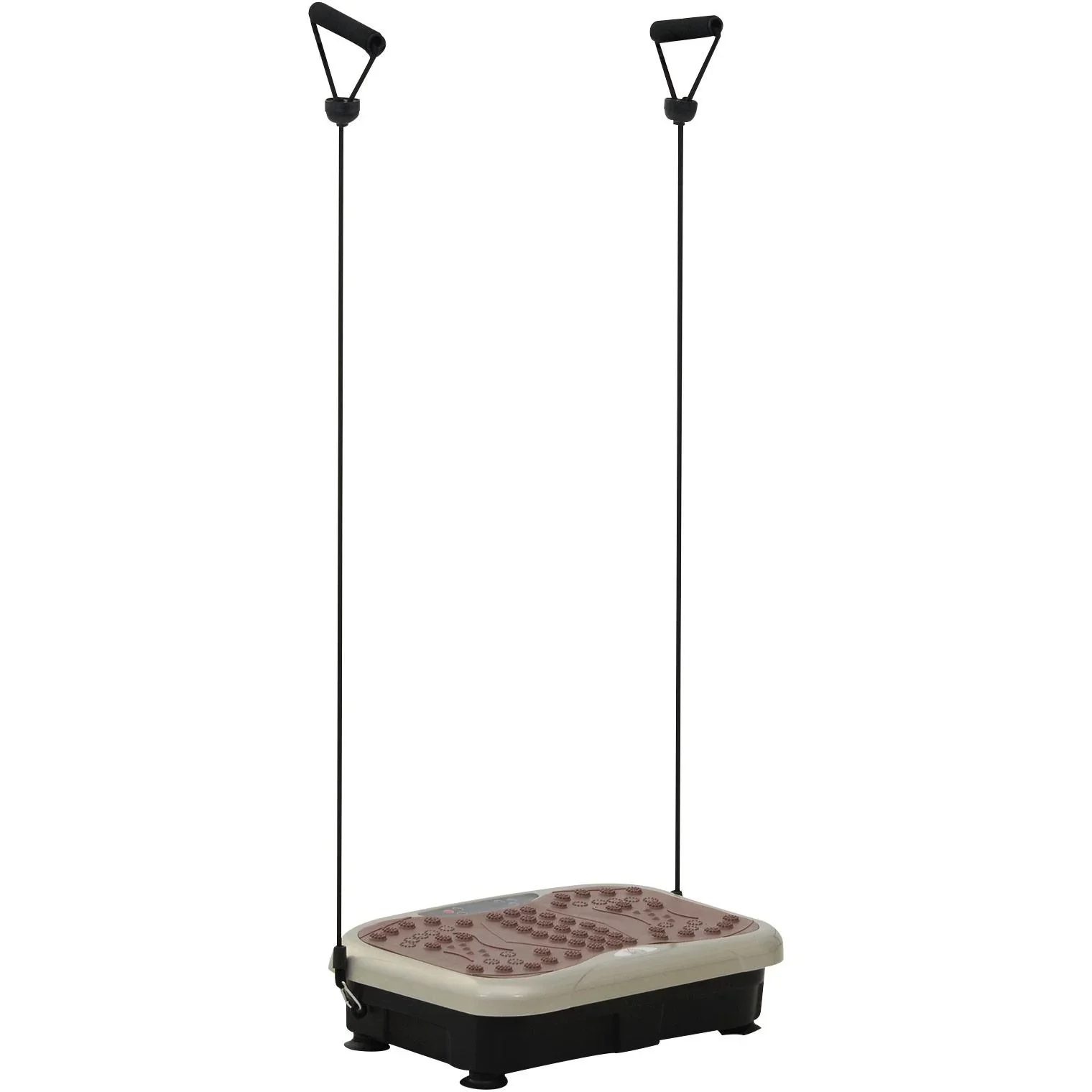 Vibrationsplatte Vibrationstrainer Vibrationsgerät LED-Anzeige USB-Lautsprecher Trainingsbänder Fernbedienung - 1
