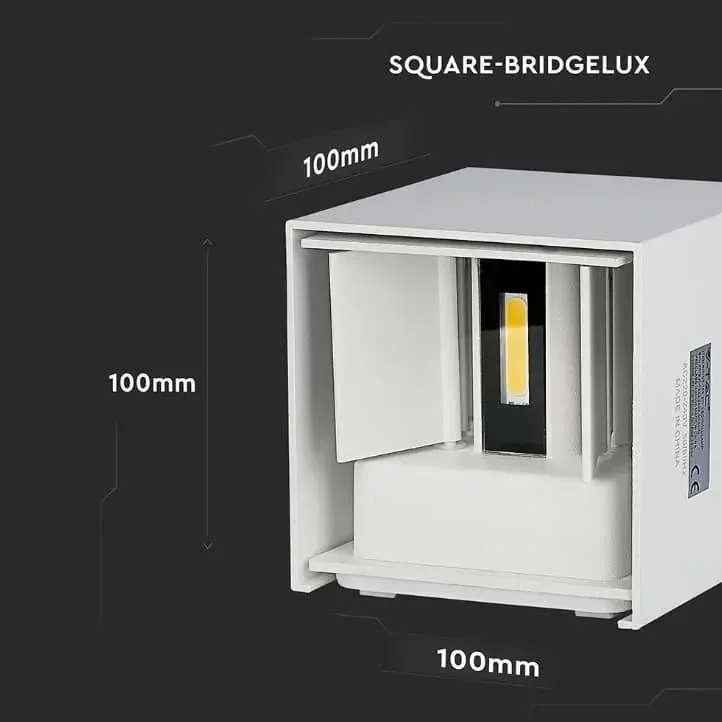 VT-759 LED-Wandleuchte - 5W - 3000K - 700 Lumen - Weiß - 5