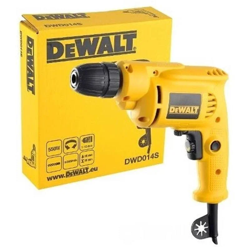 De Walt DWD014S-QS Bohrmaschine, 550 Watt - 2