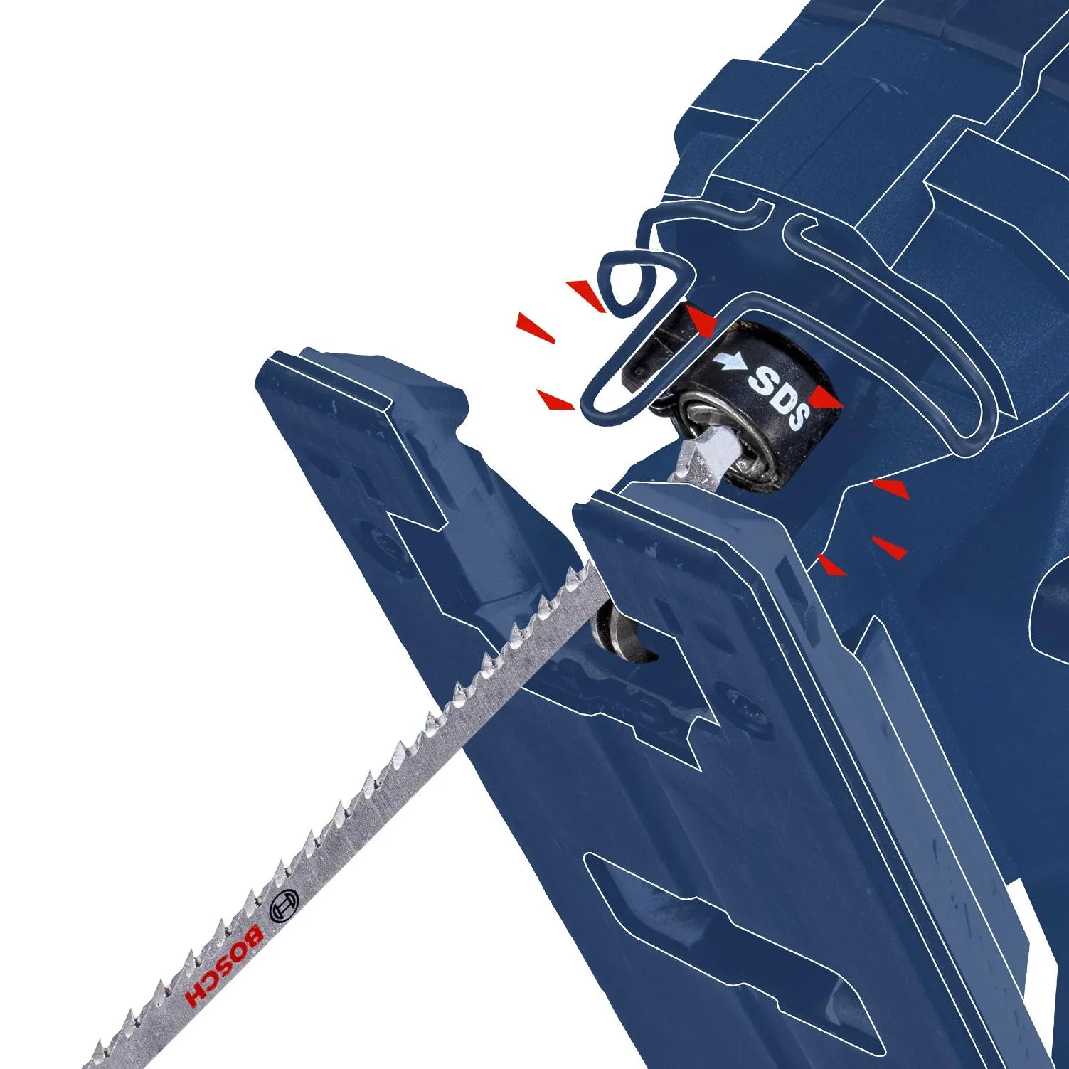 Stichsägeblätter T118AHM EXPERT, 3 Stück - 4