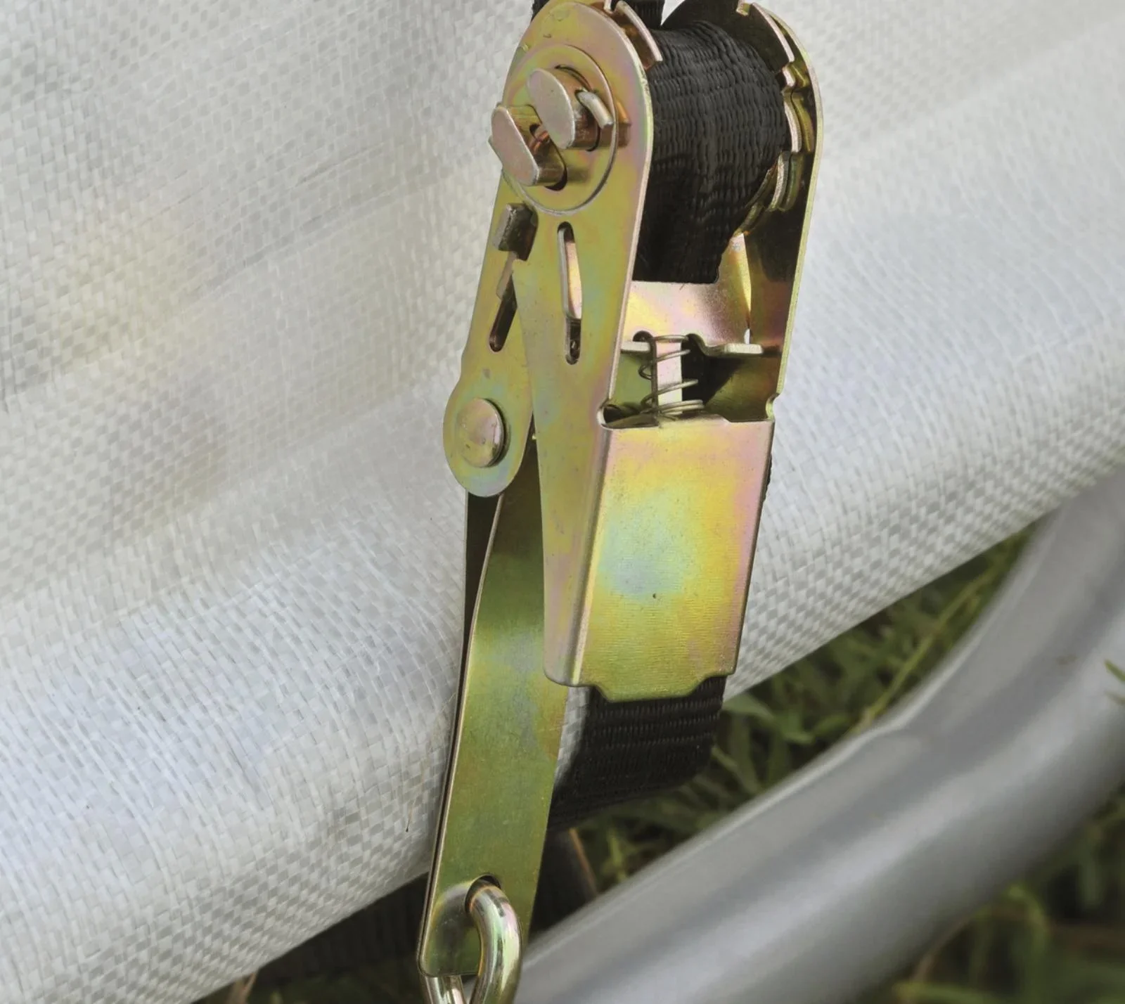 Foliengerätehaus 18,3 m², grün, 300 x 610 cm - 2