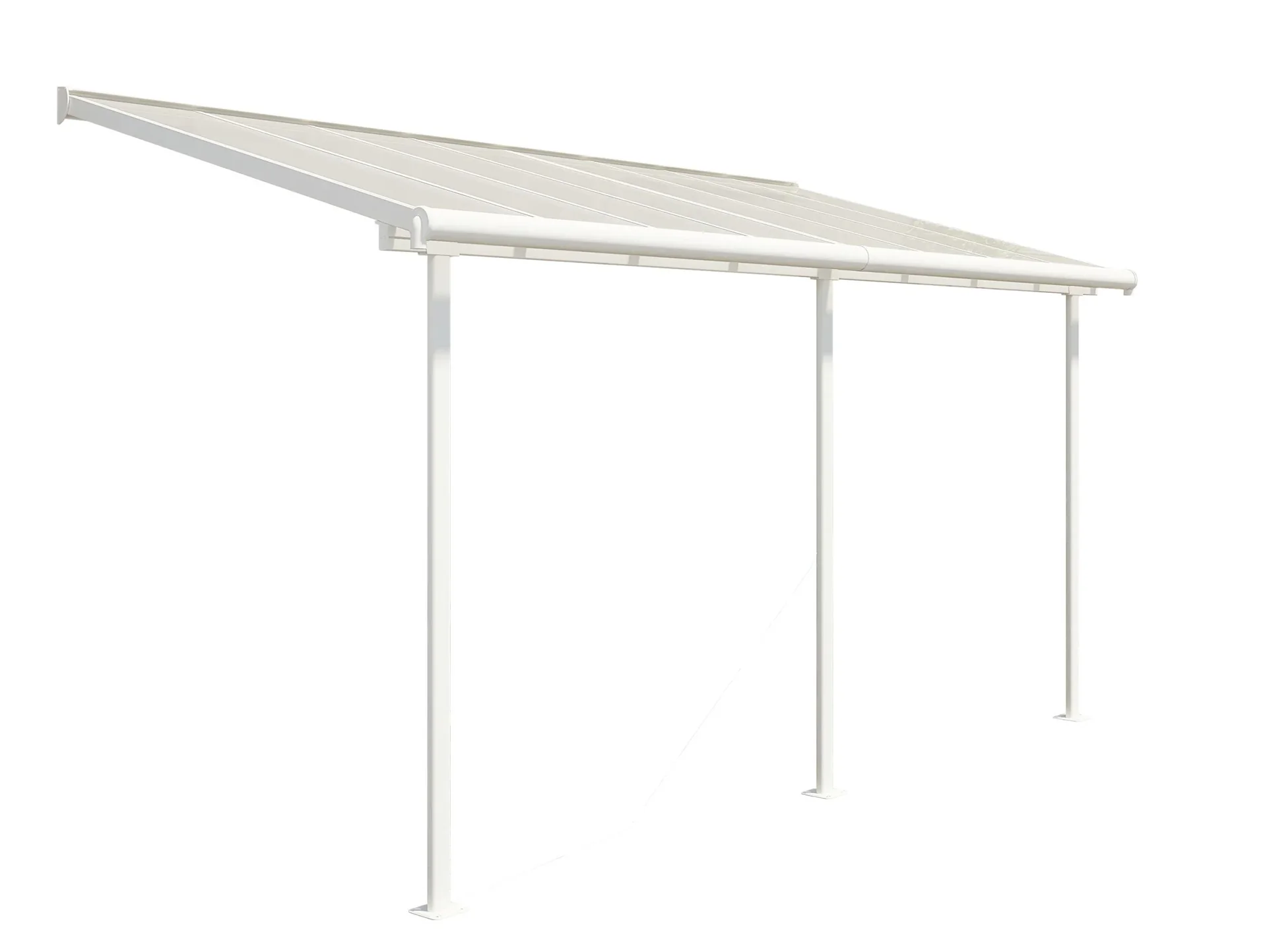 Terrassendach Sierra 230 x 447 cm weiß - 4